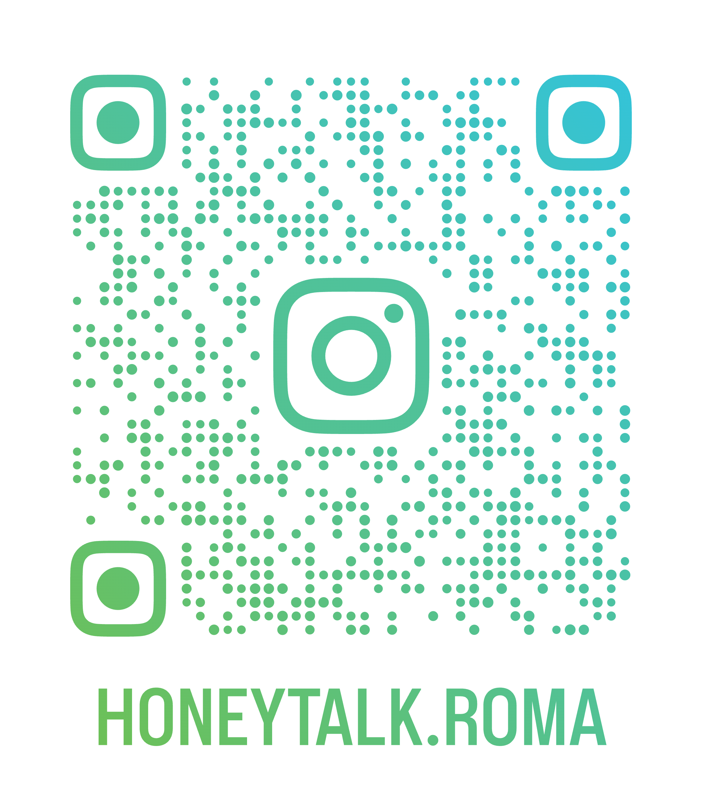 Instagram QR - honeytalk.roma