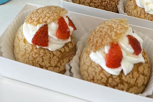 Fragola Cream Puff