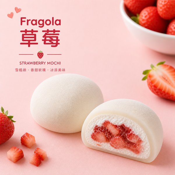 Mochi Fragola
